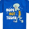Boys' - SpongeBob SquarePants - Squidward Nope Not Today Short Sleeve Graphic T-Shirt - 2 of 4