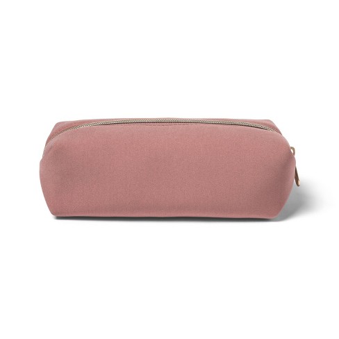 Big Lots Pink Confetti Glitter Pencil Pouch