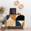 Color Poems Bold Minimalism XII Walnut Credenza - Deny Designs - 3 of 3