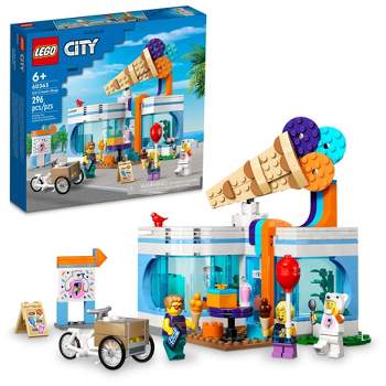 LEGO City Ice-Cream Shop Pretend Building Toy Set 60363