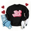 Simply Sage Market Women's Graphic Sweatshirt Retro Love Vibes - 2 of 4