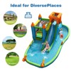Infans Bountech Inflatable Water Slide Kids Bounce House Splash Water Pool w/ Blower - 4 of 4