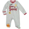 Harry Potter Baby Zip Up Sleep N' Play Coverall Headband Burp Cloth and Blanket 4 Piece Outfit Set Newborn - 2 of 4