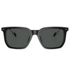 Polo Ralph Lauren PH 4224U 500187 Unisex Rectangle Sunglasses Shiny Black 55mm - 2 of 3