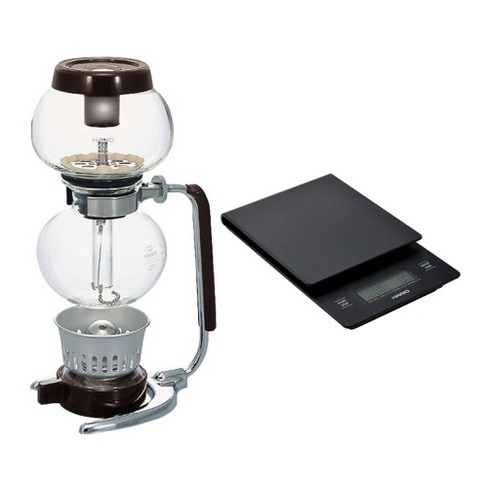  Hario V60 Drip Coffee Pour Over Scale, Black (New Model): Home  & Kitchen