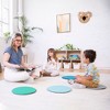ECR4Kids SoftZone Colorful Floor Pads, Round, 6-Piece - 3 of 4