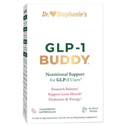 Dr. Stephanie's GLP-1 Buddy Drink Mix - 10ct