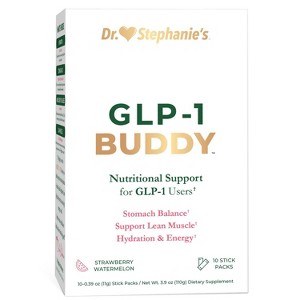 Dr. Stephanie's GLP-1 Buddy Drink Mix - 10ct - 1 of 4