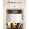 SONGMICS Jewelry Storage Cabinet Jewelry Armoire Organizer with LED Lights Wall-Mounted with Full-Length Frameless Mirror - 4 of 4