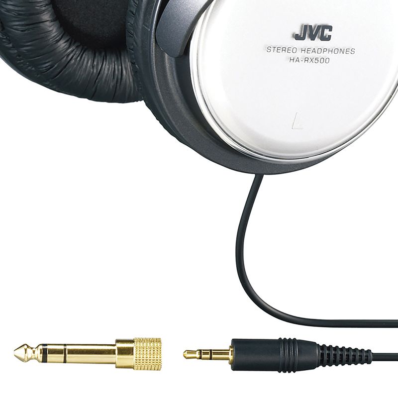 JVC® HA-RX500 Over-the-Ear Full-Size Headphones, 2 of 6