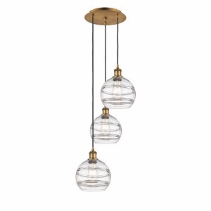 Rochester - 3 Light Cord Hung Multi Pendant In Industrial Style-30.38 Inches Tall and 14.5 Inches Wide - 1 of 1