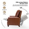 Theresa Transitional Style Upholstery Genuine Leather Recliner with Nailhead Trim for Living Room and Bedroom| ART OF LIVING DESIGNS - 4 of 4