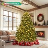 NicBex 7ft Prelit Artificial Christmas Tree with 2231 Branch Tips and 700 LED Lights for Decorations, Green - 3 of 4