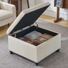Audel Upholstered Storage Ottoman - 2 of 4