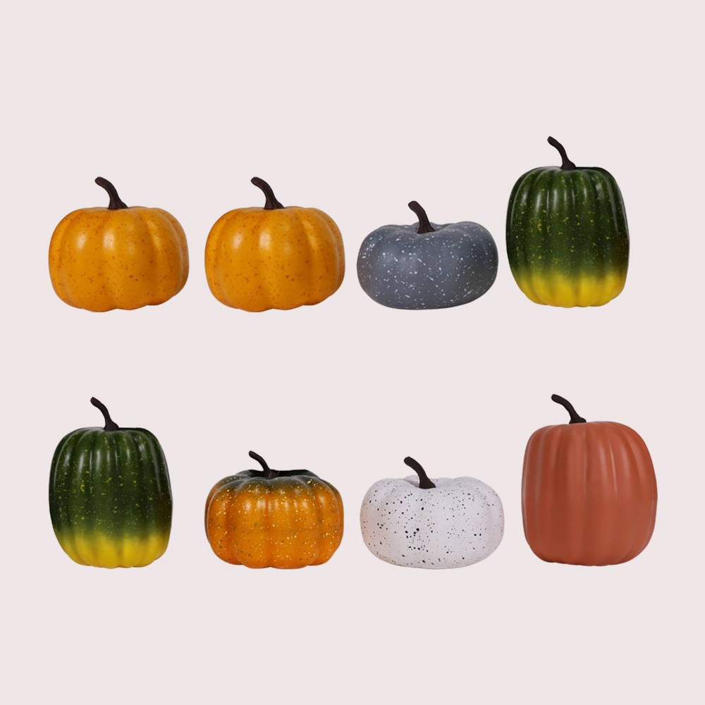 8pc Foam Pumpkins - Bullseye's Playground was $8.0 now $4.0 (50.0% off)