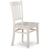 HomeStock Suburban Sophistication Dining Chair with Wood Seat, Set of 2 - 3 of 3