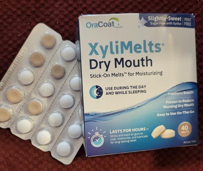 OraCoat XyliMelts for Dry Mouth - Regular Mint (40ct)