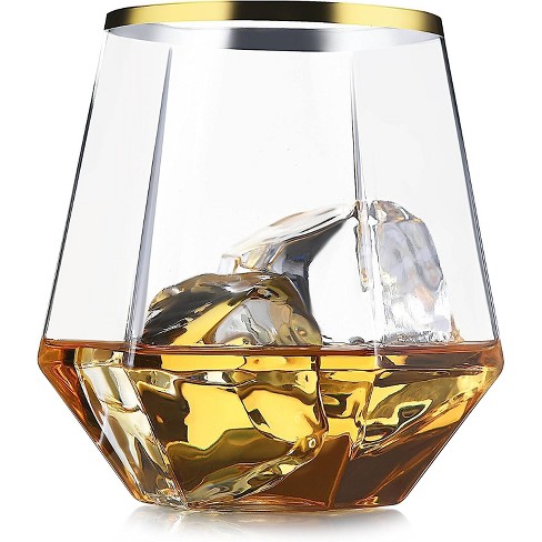 12oz. Clear Plastic Stemless Wine Glasses by Celebrate It™, 20ct.