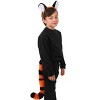 HalloweenCostumes.com    Disney Aladdin Rajah Tiger Ears and Tail Costume Kit, Black/Orange - 3 of 4