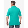 KingSize Men's Big & Tall Shrink-Less Lightweight Polo - 3 of 4