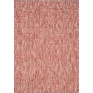 Courtyard CY8522 UV & Stain Resistant Non-Shedding Power Loomed Indoor/Outdoor Rugs - Safavieh - 1 of 4