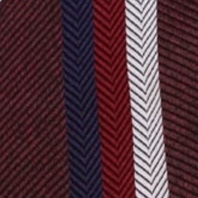 maroon, red, navy and white