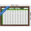 Trends International Fantasy Football 10 Team Draft Board Framed Wall Poster Prints - 3 of 4