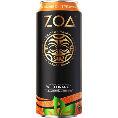ZOA Wild Orange Energy Drink - 16 fl oz Can