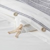 Cotton Woven Stripe Duvet Cover & Sham Set - Threshold™ - 4 of 4