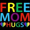 Adult Design By Humans Free Mom Hugs Hears Pride By Avocato Racerback Tank Top - 2 of 2
