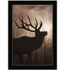 HomeRoots Elk Sunrise Black Framed Print Wall Art - 4 of 4