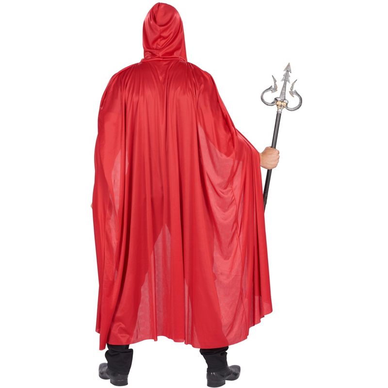 Orion Costumes Unisex Hooded Adult Costume Cape | Red, 2 of 3