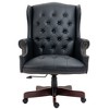TiramisuBest High Back Reclining Black PU Leather Executive Office Chair - Ergonomic for Work & Relax - 4 of 4