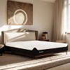 Luck Live 10 inch full mattress, gel memory foam mattress for pain relief, boxed mattress, CertiPUR-US certified, no fiberglass mattress, white - 3 of 4