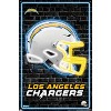 Trends International NFL Los Angeles Chargers - Neon Helmet 23 Unframed Wall Poster Prints - 4 of 4