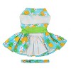 Doggie Design Pineapple Luau Dog Harness Dress with Matching Leash - 2 of 4