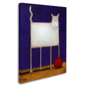 Trademark Fine Art -Daniel Patrick Kessler 'Trouble' Canvas Art - 1 of 3