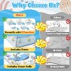 Skirfy 5-in-1 Baby Gym & Play Mat, Tummy Time Toys with Sensual Toys & 18 Balls for Newborns and Babies 0-12 Months, Whale - 2 of 4