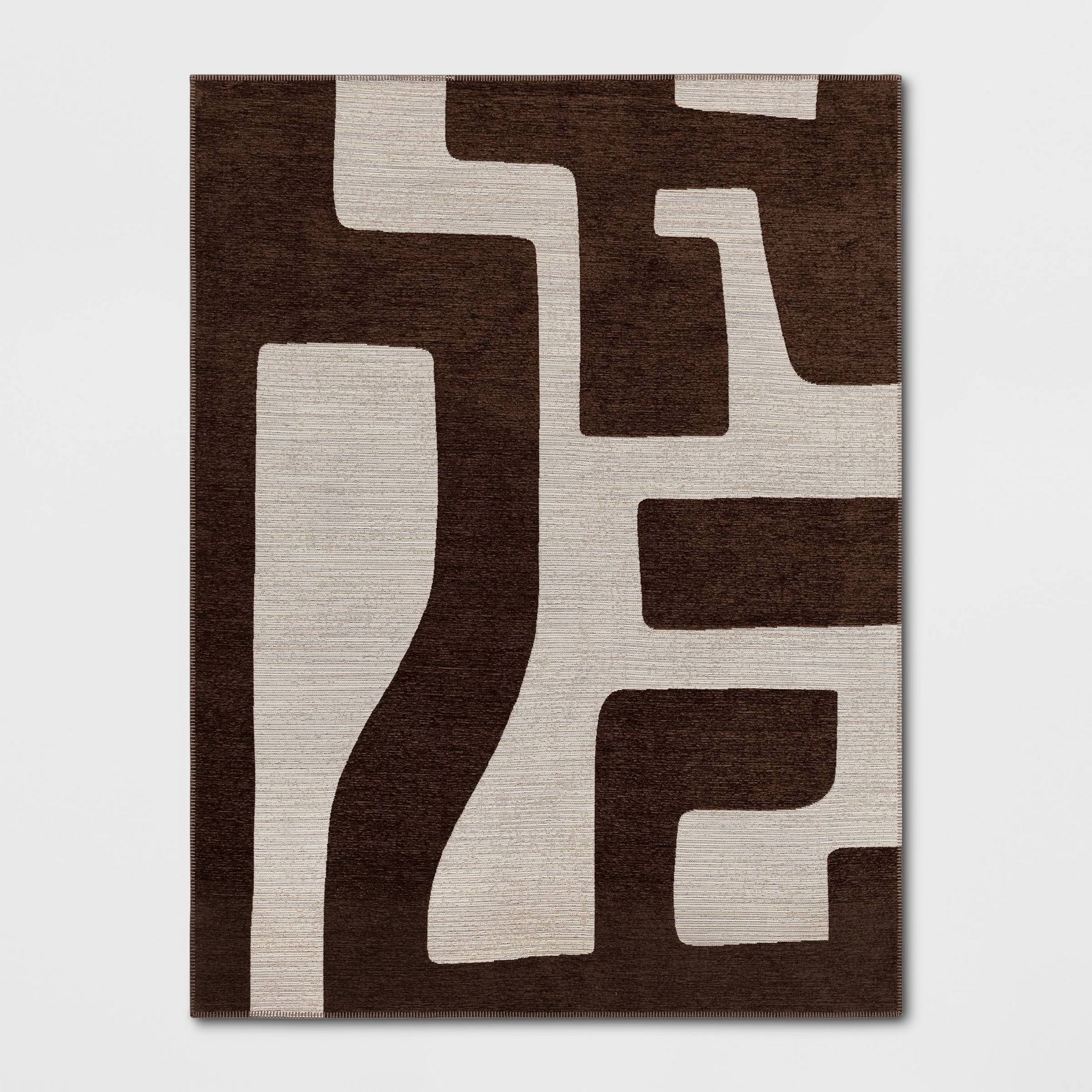 Modern Geo Rectangular Woven Indoor Outdoor Area Rug - Threshold™
