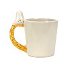 Zak Designs 11oz Harry Potter Ceramic Sculpted Coffee Mug White/Gold - 2 of 4