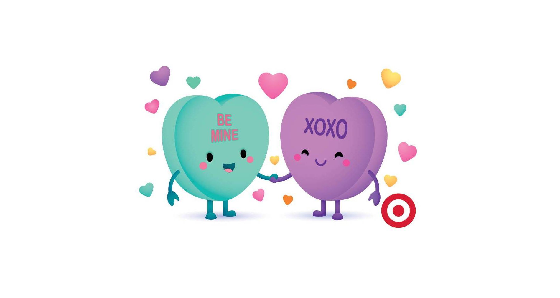 Valentine Hearts Target GiftCard