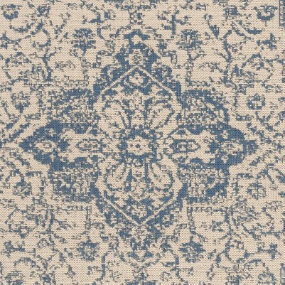 cream/blue