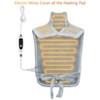 Heating Pad for Neck and Shoulders Back Pain Relief, Weighted Electric Heating Pads with Auto Shut Off, Full Body Large Back Heat Pad - 3 of 4