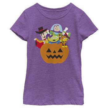 Girl's Toy Story Halloween Toy Treats T-Shirt