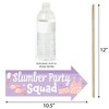 Big Dot of Happiness Funny Pajama Slumber Party - Girls Sleepover Birthday Party Photo Booth Props Kit - 10 Piece - 4 of 4