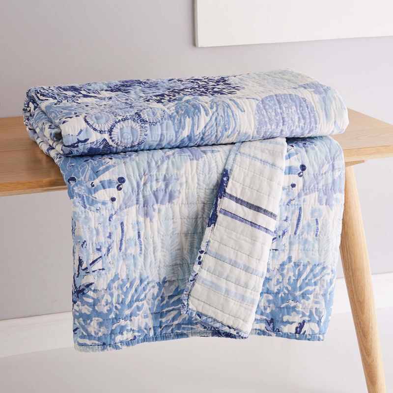 Reef Dream Throw - One Quilted Throw - Levtex Home, 3 of 4