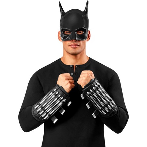 Adult Batman Gloves Superhero Gauntlets DC Comics 