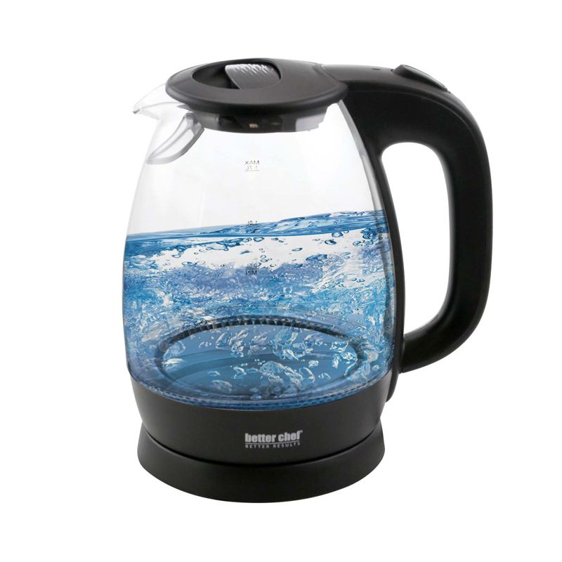 Better Chef 1.7L Cordless Electric Glass Tea Kettle, 1 of 6