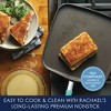 Rachael Ray Cucina Hard Anodized 11" Square Shallow Griddle Agave Blue Handle: Nonstick, Dishwasher-Safe, Gas & Electric Compatible - 3 of 4