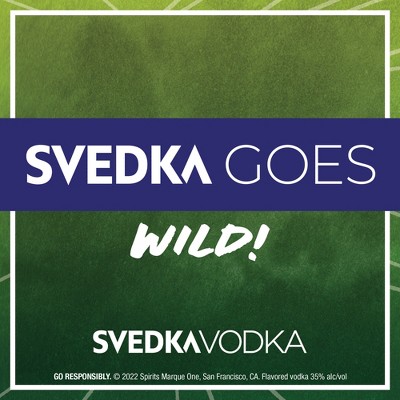 SVEDKA Cucumber Lime Flavored Vodka - 750ml Bottle